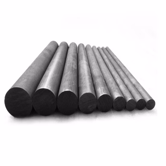 Bloc rectangulaire moulé vibré de graphite de bloc de graphite de grande pureté Rod