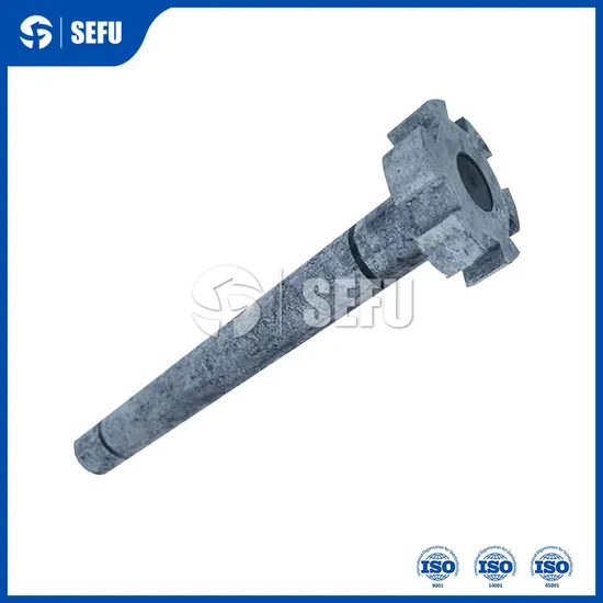 Dégazage du rotor en graphite Le rotor