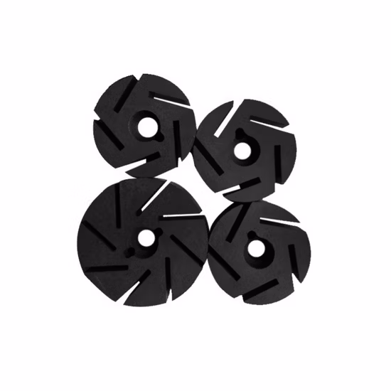 Rotor et arbre en graphite de dégazage en aluminium personnalisés